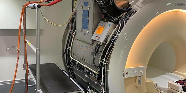 Εγκατάσταση του νέου μαγνητικού τομογράφου